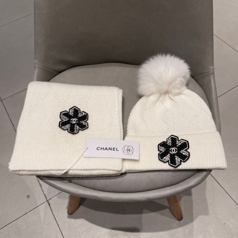 Chanel Caps Scarfs